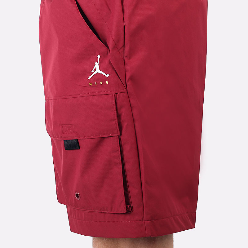мужские бордовые шорты  Jordan Jumpman Woven Shorts DA7239-677 - цена, описание, фото 2